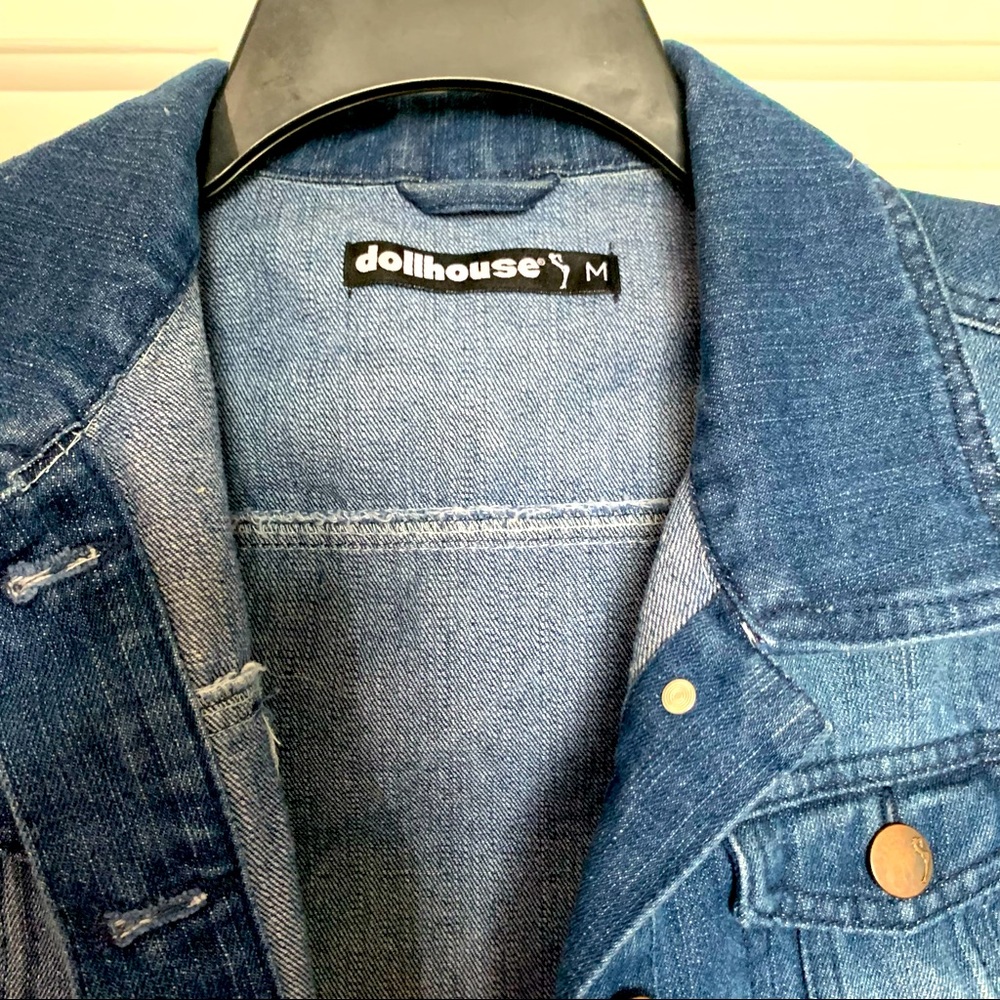 Dollhouse denim jacket | medium | worn but great condition